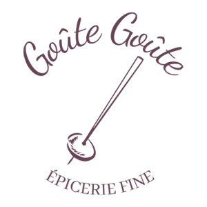 Logo de l'entreprise fictive Goûte Goûte