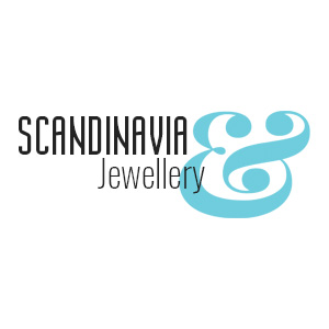 Logo de l'entreprise fictive Scandinavia Jewelry, projet de création de charte graphique